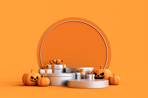 Halloween, Backgrounds, Pumpkin, Autumn, Three Dimensional