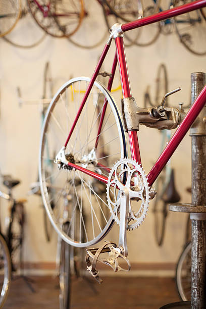 istock Close up of a bicycle frame 175525135