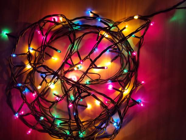 istock Sparkling electric garland 1755251753