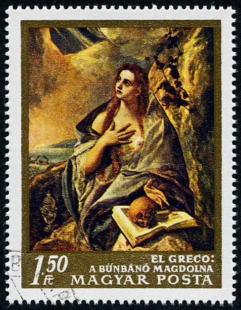 istock Saint Mary Magdalene By El Greco Stamp 175525324