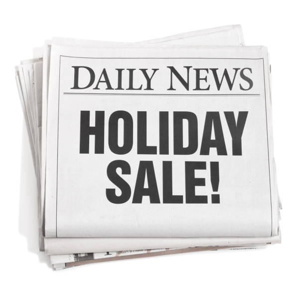 istock Newspaper Headlines Holiday Sale 175525522