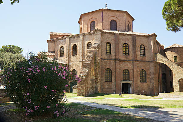 大聖堂サンヴィタール、ラヴェンナ、イタリア。 - san vitale basilica ストックフォトと画像