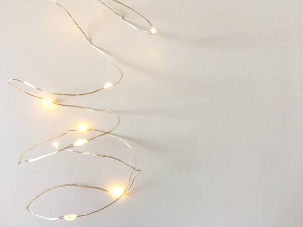 istock Curls of an electric garland 1755257812