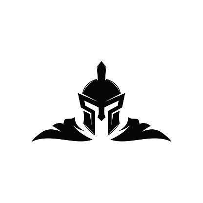 Spartan warrior vector symbol template