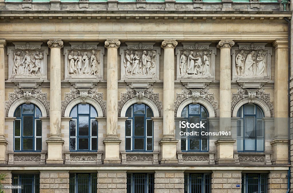 Fachada arquitectónica - Foto de stock de Alemania libre de derechos
