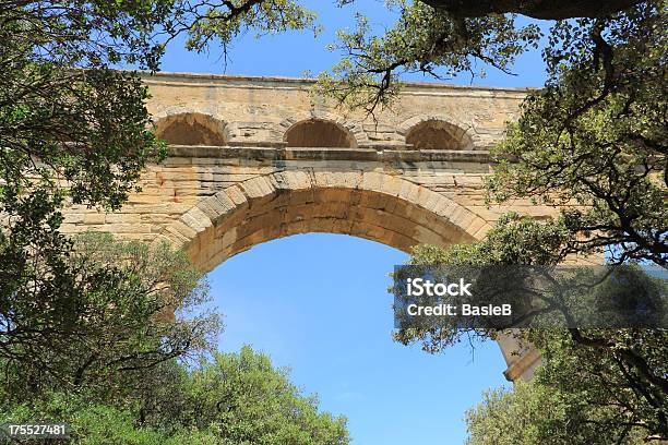 Aqueduct Pont Du Gard Frankreich Stockfoto und mehr Bilder von Alt - Alt, Antike Kultur, Aquädukt