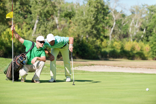 Cherished Moments: Golfing Pair's Final Hole