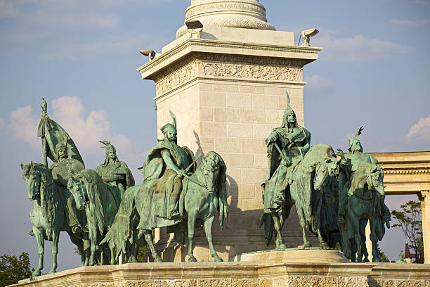 istock Heroes' square detail. Budapest. 175528711