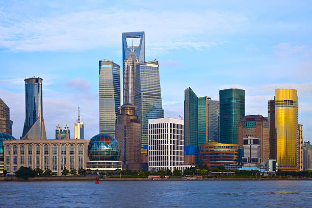 istock Shanghai pudong cityscape 175529301