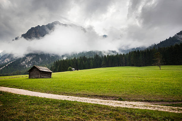 istock Hut in the European Alps 175529494
