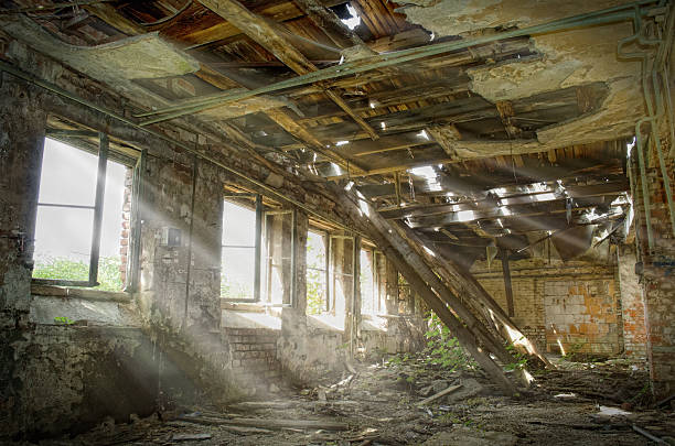 istock Ruin of an old factory 175529800