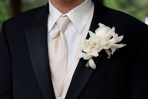 istock Groom's boutonniere 175531754
