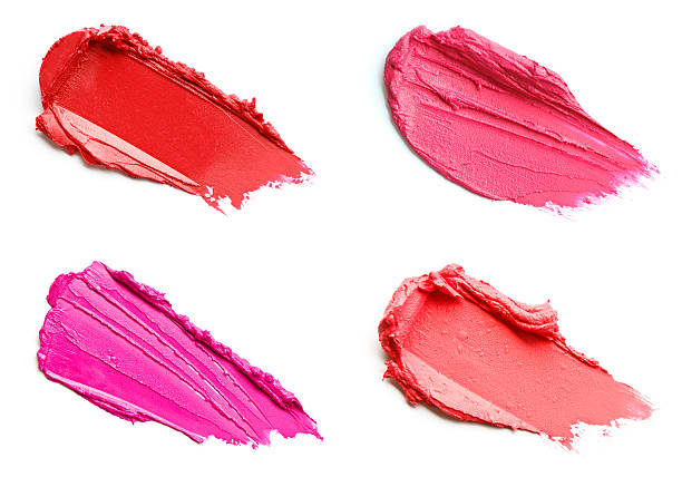 istock Red and pink lipstick smears 175532049