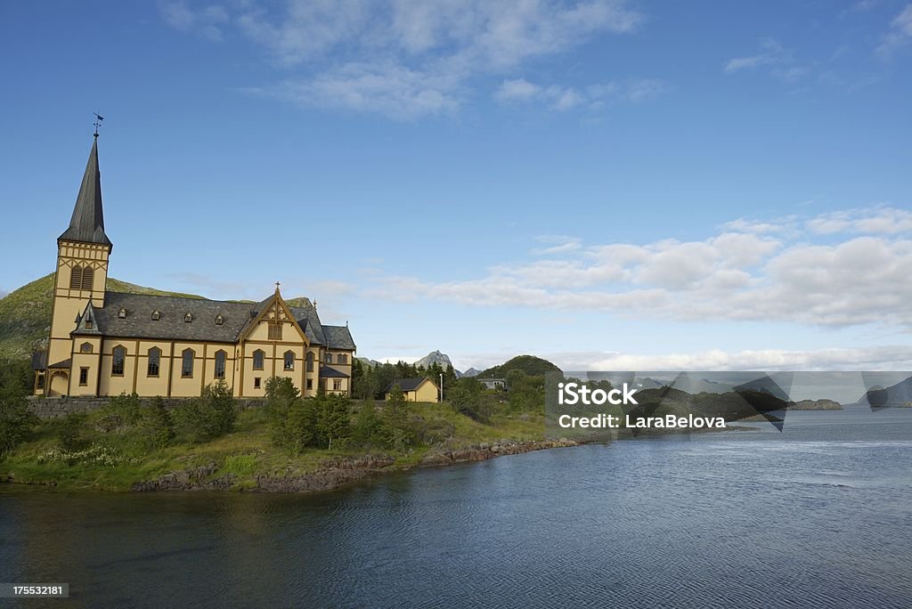 Catedral de Lofoten - Royalty-free Ao Ar Livre Foto de stock