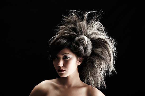 istock Young woman with fashioned hairstyle 175532239