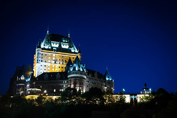 istock Chateau Frontenac at night, Quebec City, Canada 175532311