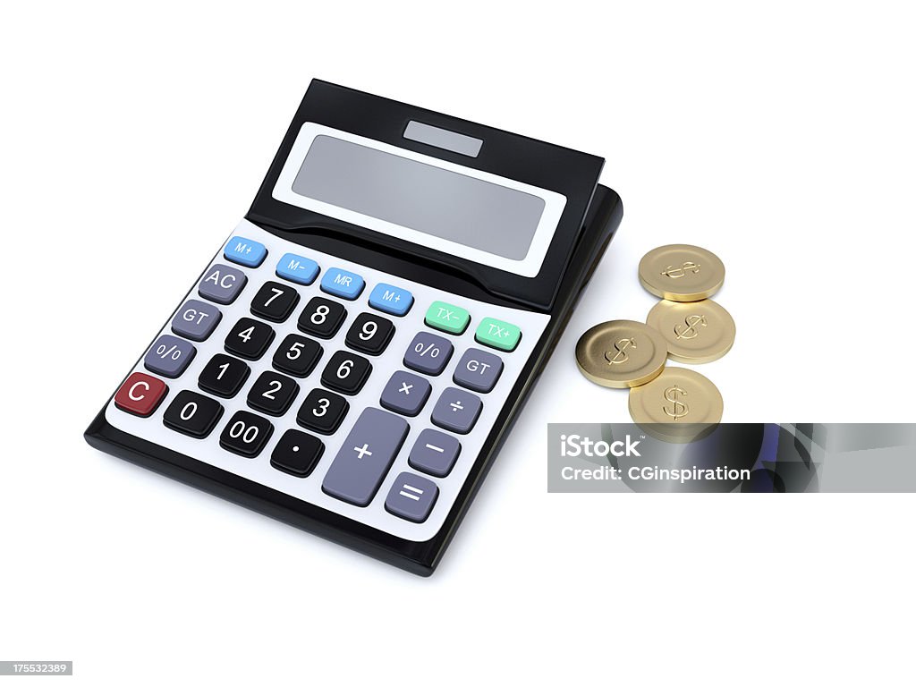 Financial - Photo de Calculette libre de droits