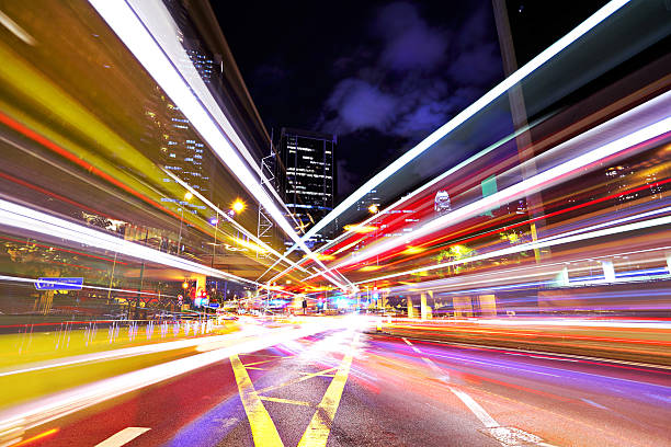 istock Traffic on street at night 175532677