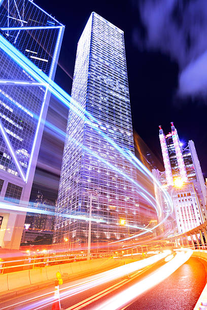 istock Traffic in city at night 175532886