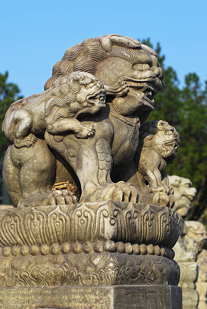 istock Lion Statue of  Lugou bridge 175533349