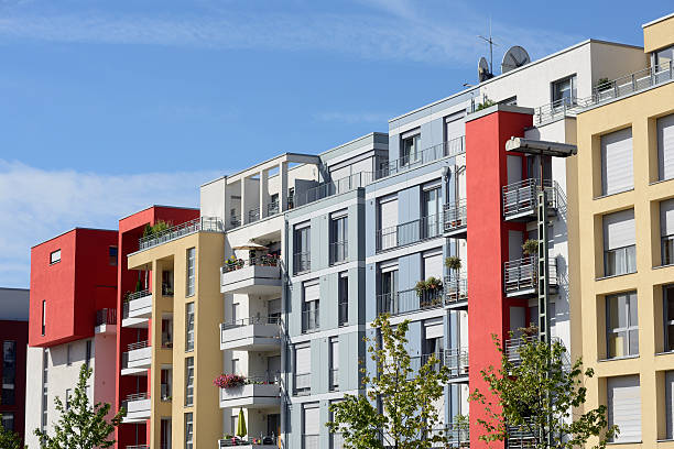 istock Modern apartment houses 175533364