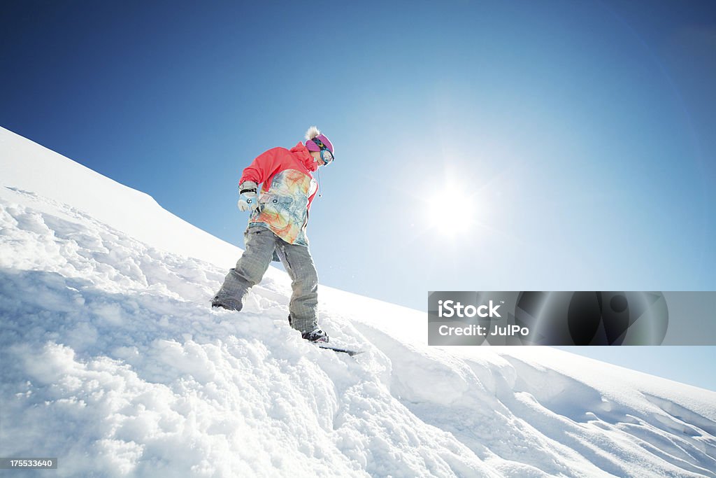 Inverno divertimento - Foto stock royalty-free di Acrobazia