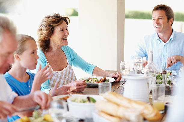 istock Sharing a meal with the ones we love most 175533681