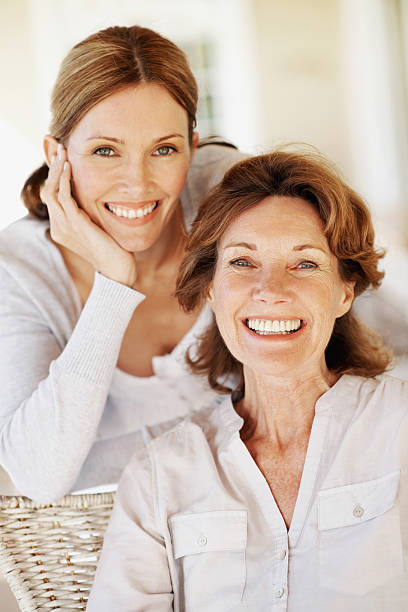 istock Two generations of smiles and love 175533694