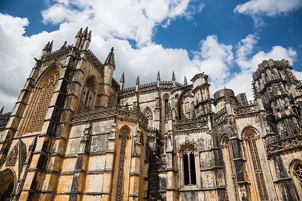 HDR picture of Batalha Abbey world heritage, Leiria, Portugal