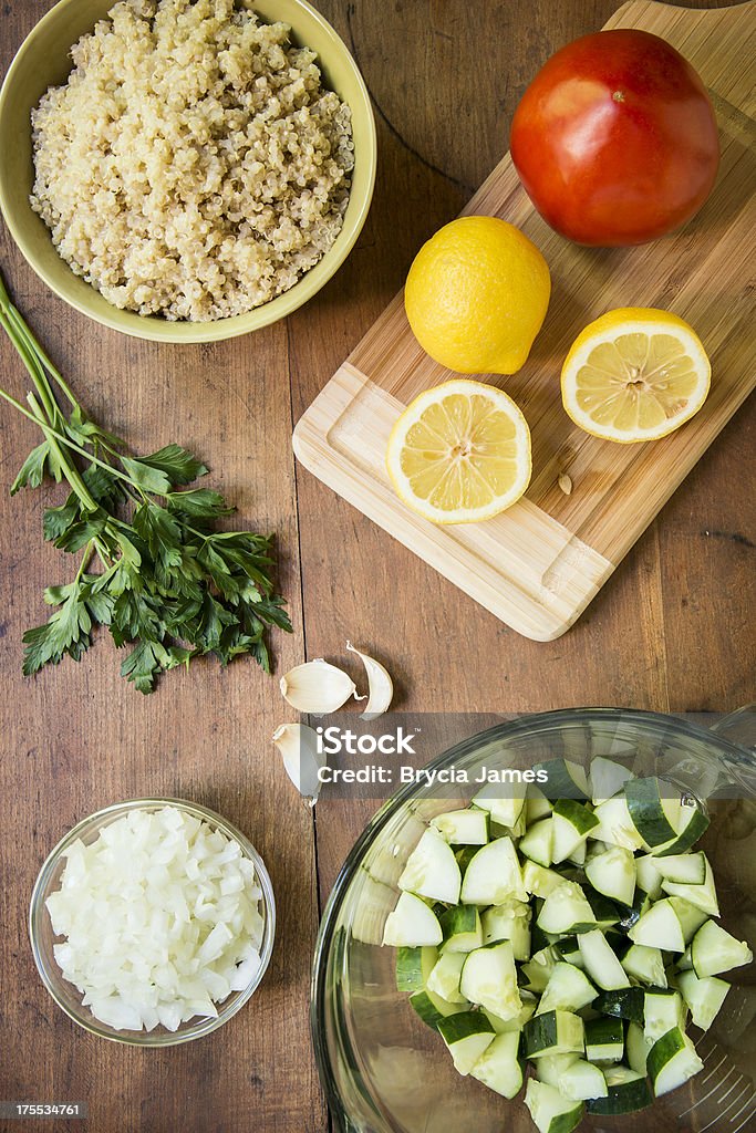 Komosa ryżowa Sałatka składników z powyżej - Zbiór zdjęć royalty-free (Bez ludzi)