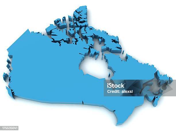 カナダマップ - 3Dのストックフォトや画像を多数ご用意 - 3D, カナダ, カナダ国旗