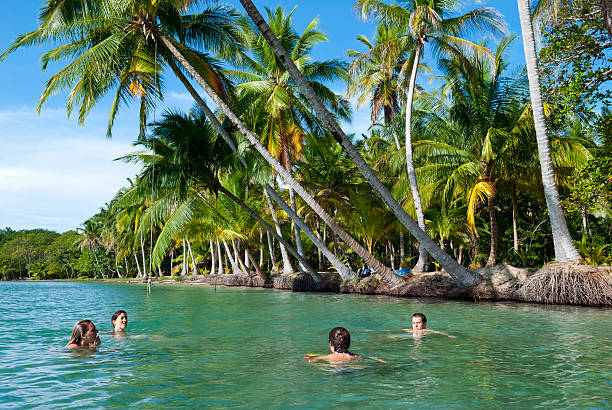 istock Young adults on tropical vacation 175535195