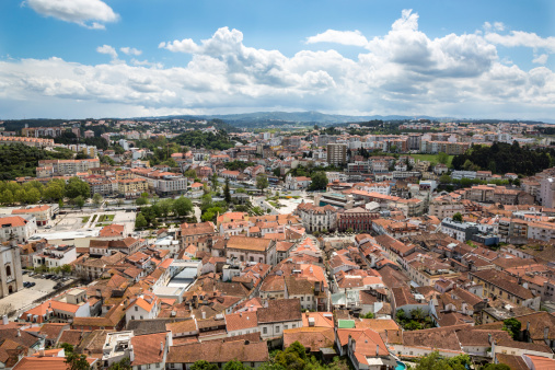 City of Leiria Aerial View, Portugal