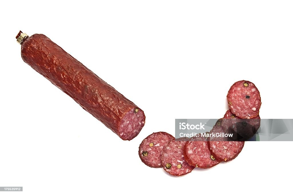 Salami Cured SausageFind Similar Images in my Lightboxes Baloney Stock Photo