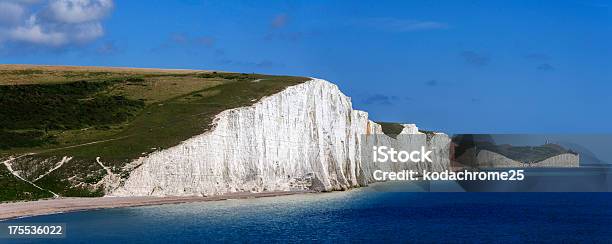 Coastline Stock Photo - Download Image Now - Seven Sisters - Cliffs, South Downs, Street