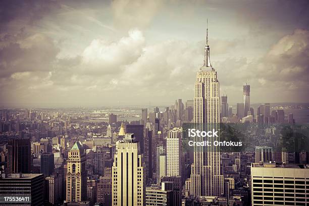 Empire State Building And Manhattan Cityscape New York City Usa Stock Photo - Download Image Now