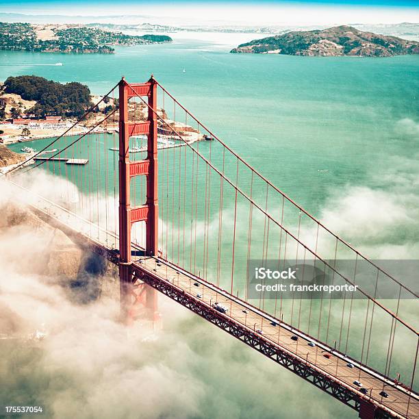 空から見たサンフランシスコのゴールデンゲートブリッジ - 空撮のストックフォトや画像を多数ご用意 - 空撮, アメリカ合衆国, ゴールデンゲートブリッジ