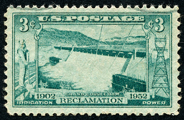 istock Grand Coulee Dam Stamp 175537090