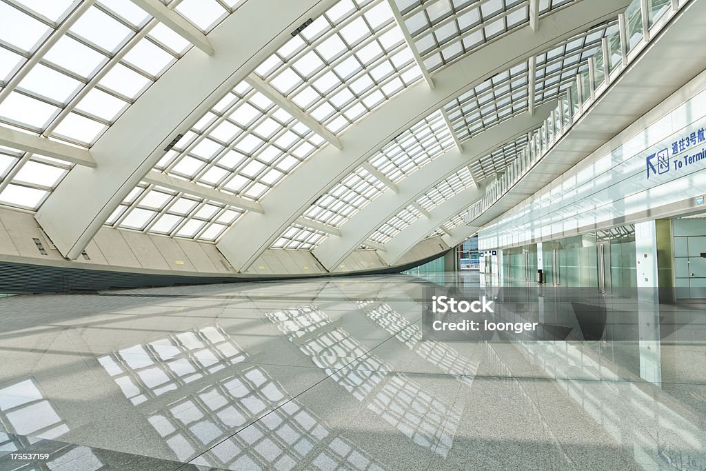 hall of beijing T3 airport station "hall of beijing T3 airport station, China" Beijing Capital International Airport Stock Photo