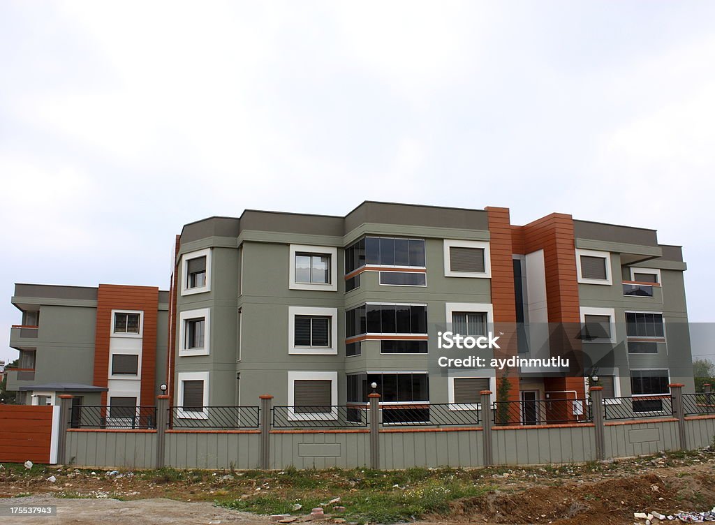 Apartment Block New luxury apartment. Apartment Stock Photo