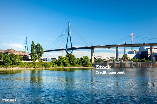 Koehlbrandbruecke Hamburg Der Harbour Bridge Stockfoto und mehr Bilder von Hafen - Hafen, Hamburg, Tag