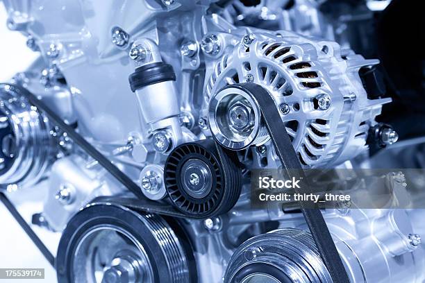 Engine Stock Photo - Download Image Now - Car, Engine, Belt