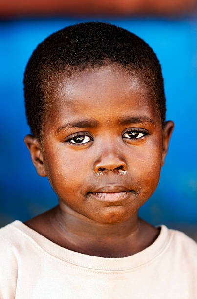 istock Little African boy portrait 175539262