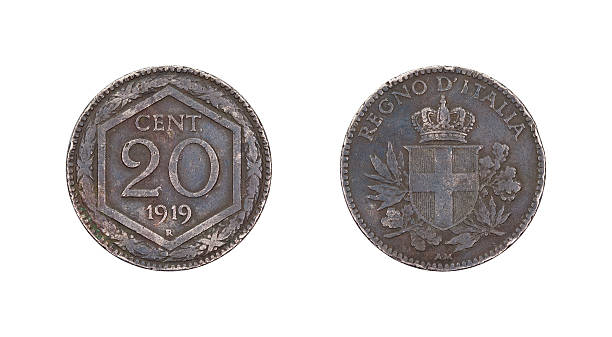 istock Twenty-Centesimo-Coin, Italy, 1919 175539747