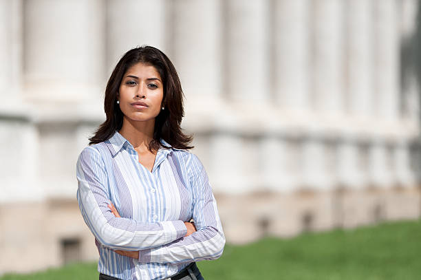 istock Businesswomen Lawyer at Courthouse 175540070