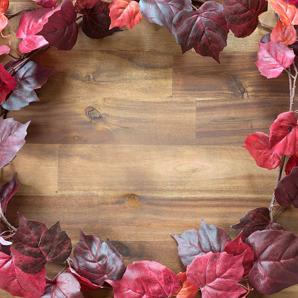Autumn Leaves Background with Copy Space (XXXL)
