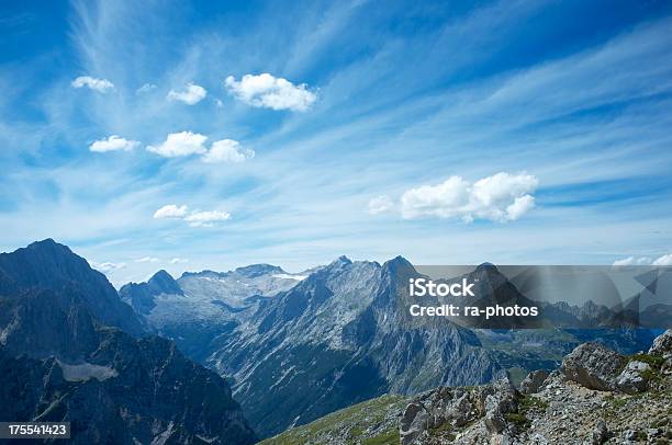 Pasmo Górskie Wetterstein - zdjęcia stockowe i więcej obrazów Alpy - Alpy, Bawaria, Bez ludzi