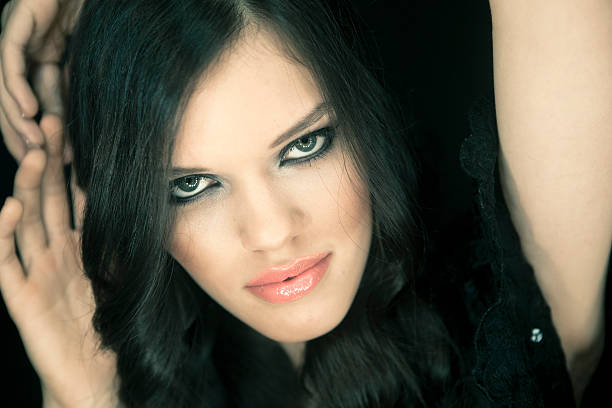 istock Close up young female. 175541498
