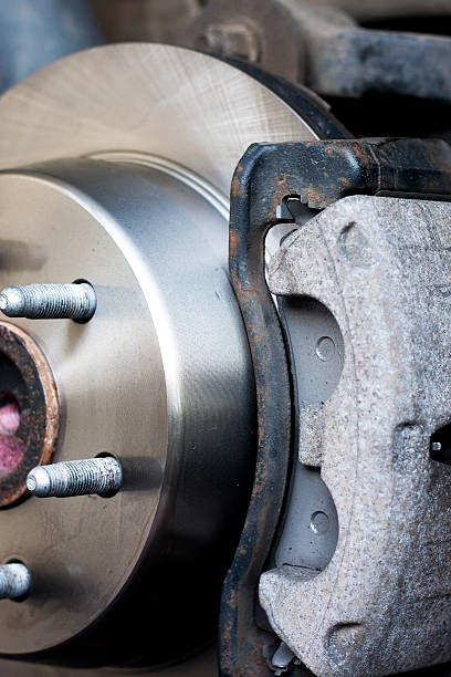 istock New Disk Brake Rotor - Close Up 175542139