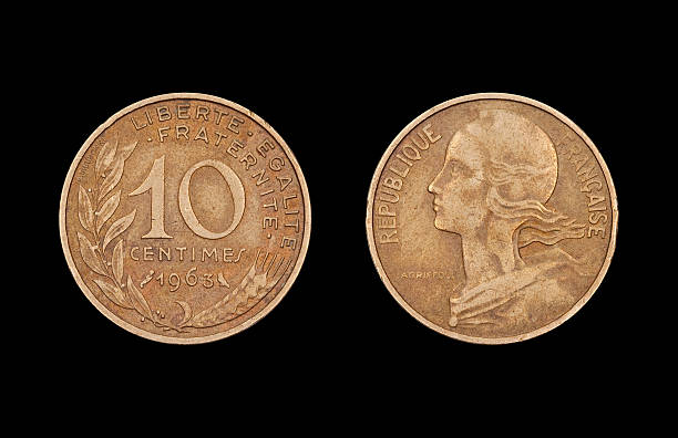 istock 10-Cent-Coin, France, 1963 175542246
